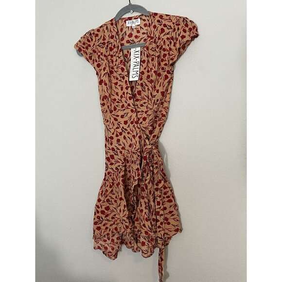 XIX Palms Toledo Party Wrap Dress Size XS - Picture 3 of 16